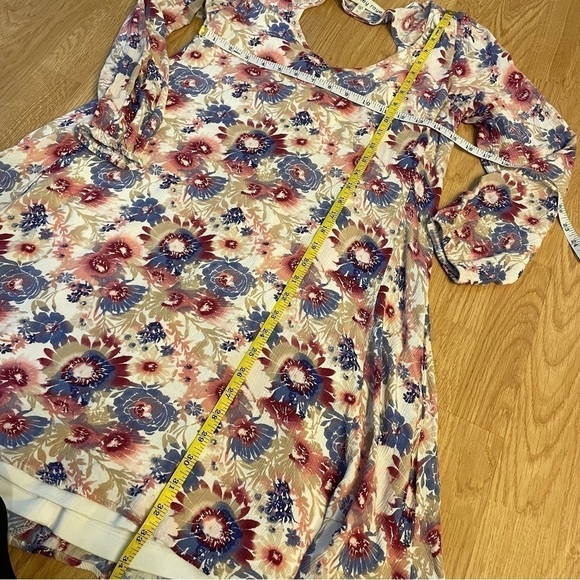 Paisley Raye pink and blue floral dress small - Picture 9 of 10